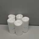 FORID Clear Medium Garbage Bags  8 Gallon Plastic Trash Bags 30 Liter Wastebasket Bin Liners 220 Count for Bathroom Bedroom Office Trash Can
