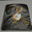 MUDOR Sheet Music Folder for Sheet Music Page 8.5X 11 Inches, Sheet Music Holder Allow Annotations, Eliminate Glare, 60 Pages Spiral Sheet Music Binder Organizer, Sheet Music Storage (Black)