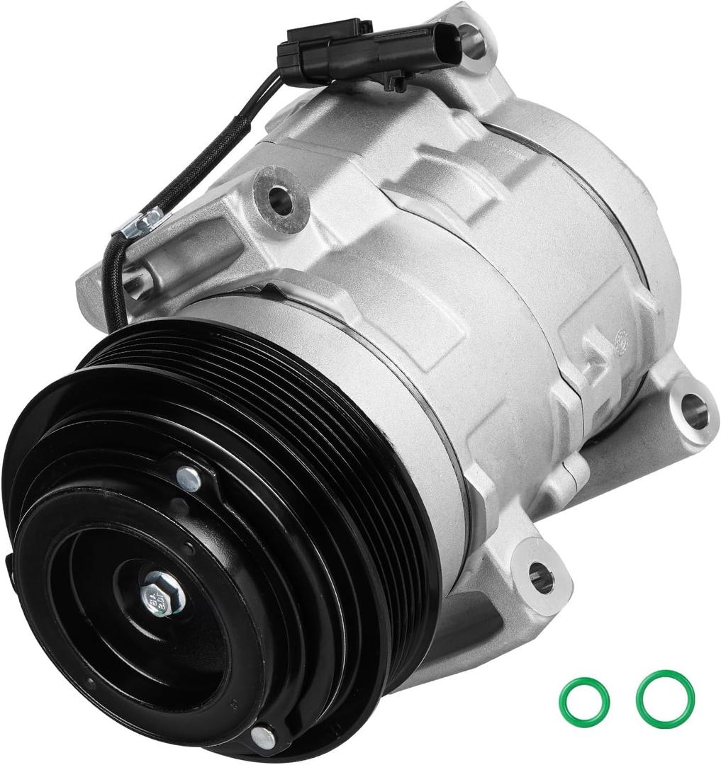 Air Conditioner AC Compressor with Clutch fit for Chrysler Town & Country 2011-2016, for Dodge Journey 11-19, for Avenger 11-14, Grand Caravan 11-20, Ram C/V 12-15 for VW Routan 11-14-for 3.6L Only