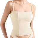 SUUKSESS Women Bustier No Boning Corset Tops Fitted Going Out Y2k Cami Tank Tops