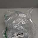 Cheardia 6 Pack Plastic Milkshake Glasses, 13.5 oz Old Fashioned Soda Glass Footed Ice Cream Cups, Clear Pina Colada Fountain Glasses Milkshake Cups for Sundae, Juice, Tropical Drinks, Party