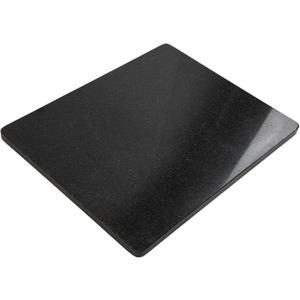 Lovdeco Granite Black Cutting Board, Pastry Board For Kitchen, Large Black Marble Slab Gift With Non-Slip Feets, 16x20 Inch, 1 Piece