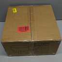 Wimarsbon Pouf Ottoman, 100% Cotton Knitted Boho Footstool, Round Footrest with Non-Skid Wood Legs, Home Dcor Handmade Pouffe, Leisure Floor Step Stool for Living Room (Pink)