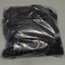 J Bryant Neck Harness Head - Weight Lifting with Resistance Tube Bands - Door Anchor Set Adjustable Neck Training Strap Exercise Equipment (Black-L(23"-25"))