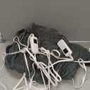 Sunbeam Electric Royal Luxe Microplush Heated Blanket, 12 Heat Settings, 12-Hour Auto Shut-Off, Fast Heating, Warm & Cozy, Machine Washable, Night Fog Color, Queen (90" x 84")