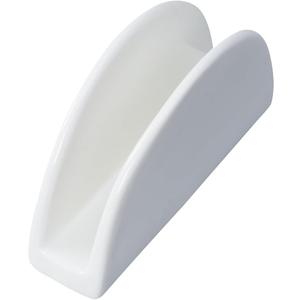 BESTOYARD Ceramic Napkin Holder - Vertical Tissue Paper Storage Tray for Kitchen, Dining Table, Coffee Shop, and Bathroom Decor