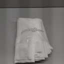 Umbra Dagen Slub Textured Sheer Grommet 95 in Long x 50 in Wide Window Curtain Panel, White