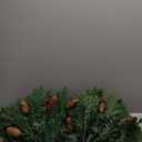 Pre-Lit Artificial Christmas Tree Urn Filler, Lighted Holiday Planter Filler with LED Lights, Tripod Stake, with Cones & Red Berries, Christmas Porch Decorations for Home, Porch & Yard (2PCS-D)