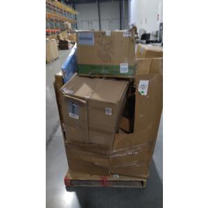 pallet of salvage items
