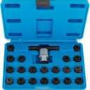 maXpeedingrods 22PCS Wheel Locking Nut Key Kit Compatible with BMW, Wheel Lock Lug Nut Anti-Theft Screw Lug Nut Tool Kit Key Socket Set