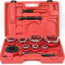 HFS(R Ratchet Pipe Threader Kit Ratcheting Pipe Threading Tool Set (7 dies 3/8", 1/2", 3/4",1", 1-1/4", 1-1/2", and 2")