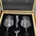 AW BRIDAL House Warming Gifts New Home Wine Glasses Sets, 2026 Closing Gifts for Home Buyers and Homeowner, New Apartment Gift Basket for Couple, First House Gift with Wooden Keepsake Box