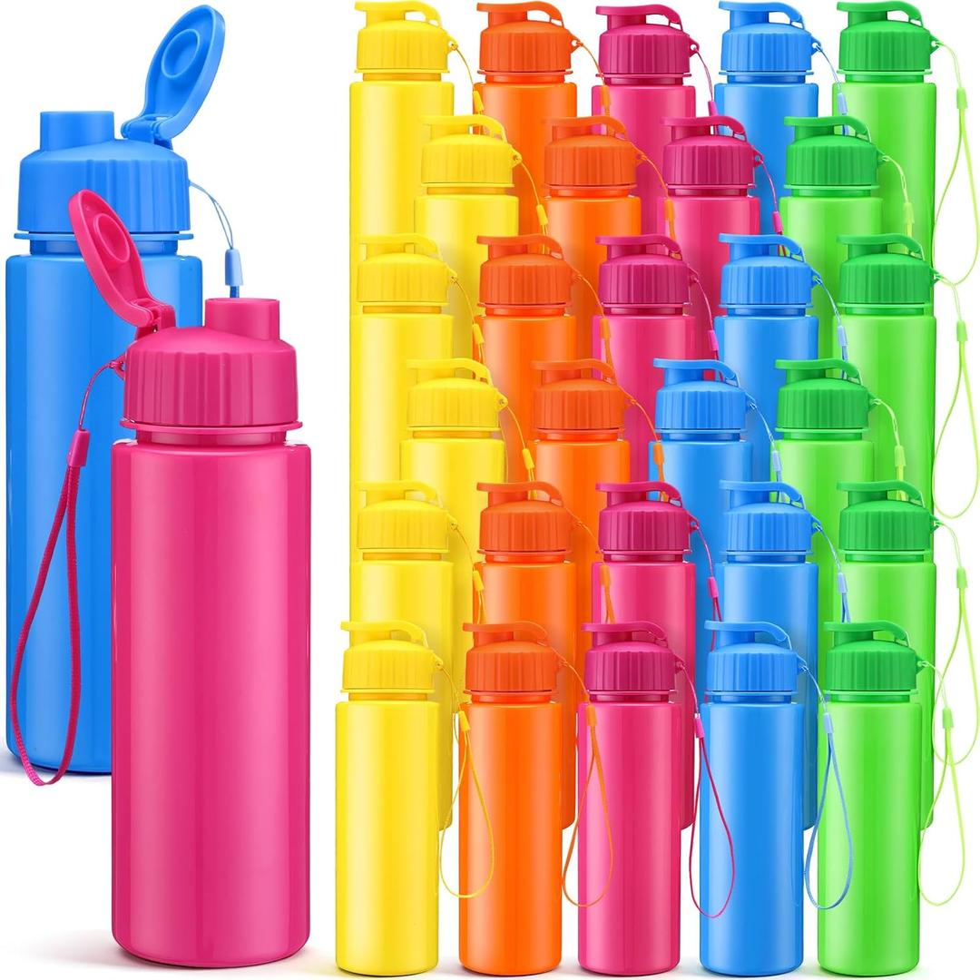 Maxcheck 30 Water Bottle Bulk, Bright, Bright Color