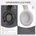 Studio Pro Headphone Ear Pads, Replacement Earpads/Cushions for Beats Studio Pro, with Premium Protein Leather, Resilient Memory Foam, Added Thickness