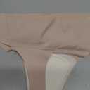 OEAK Seamless Thongs for Women Invisible Thongs No Show Thong Panty Liners Tangas Comfortable Workout G-Strings Underwear (M, Cream)
