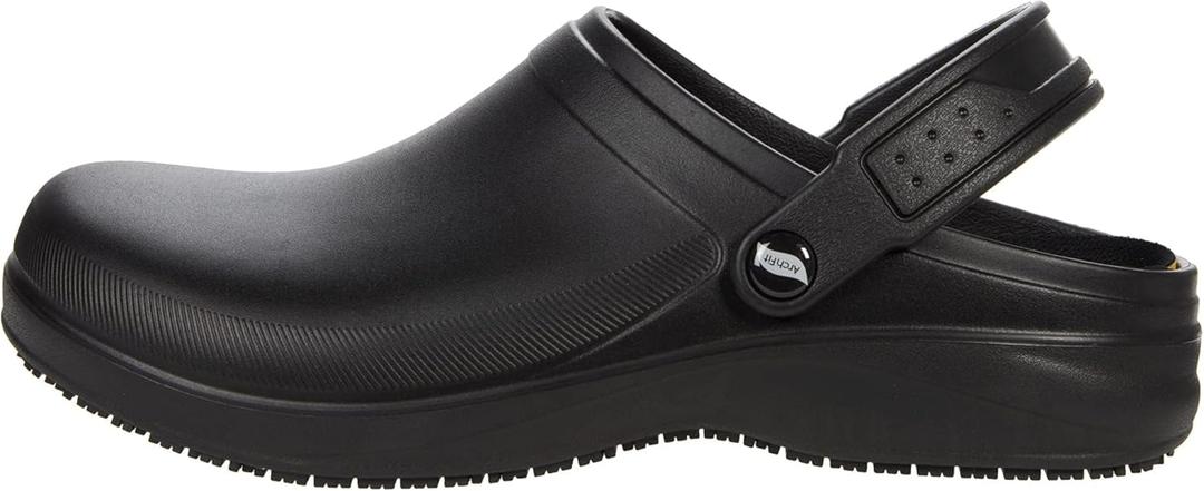 Skechers Men's Riverbound Sr Arch Fit Clogs (11, Black)