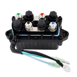 waltyotur Compatible Relay Replaces Assy Boat Power Trim and Tilt Relay Assy 6H1-81950-00-00 6H1-81950-01-00 Replacement for Yamaha 30-90hp Outboard Engine (3 Pin Wire Configuration) waltyotur Compatible Relay Replaces Assy Boat Power Trim and Tilt Relay Assy 6H1-81950-00-00 6H1-81950-01-00 Replacement for Yamaha 30-90hp Outboard Engine (3 Pin Wire Configuration)
