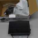 2500LM Solar Lights Outdoor with Motion Sensor,3 Head 270 Wide Angle Street Area Lights, IP65 Waterproof Security Lighting with 3 Modes(Non-Remote,2 Pcs)