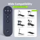 Replacement Remote for FreepiFitness/Bifanuo Walking Pad TM008BK, TM008CK & TM002 GK-001 Under Desk Treadmill