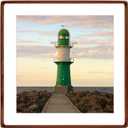 Natural 18x18 Picture Frame Wood with 16x16 Mat,Square Wall Photo Frames 18x18 Made of Solid Walnut Wood for Gallery Wall Hanging