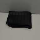 LVJING 33 inch Sink Splash Guard Mat, Sink Faucet Drying Mat, Silicone Faucet Handle Drip Catcher Tray, Longer Silicone Sink Mat for Kitchen Bathroom, Drip Protector Splash Countertop (Black)