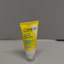 CeraVe Invisible Mineral Sunscreen SPF 50, Face Sunscreen for Sensitive Skin With Zinc Oxide & Titanium Dioxide, Vitamin E + Niacinamide + Ceramides, Oil Free, Travel Size 1.62 oz