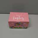 60 Pack Plastic Printed Easter Eggs, 2.4 Inch Fillable Empty Eggs Bulks for Easter Eggs Hunt, Easter Basket Stuffers Fillers, Classroom Prize Supplies, Filling Treats and Party Favors