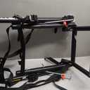 Allen Sports Deluxe 2-Bike Trunk Mount Rack, Model 102DB, Black/ Silver, 23 x 15 x 4 inches