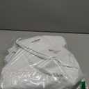 NICETOWN White Black Out Curtains 72 inch Long, Grommet Full Blackout Thermal Insulated Window Treatments for Bedroom, 2 Panels, W52 x L72