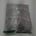 Taupe Sheer Curtains 84 Inches Long for Living Room 2 Panels Set,Flax Linen Farmhouse Curtains Neutral Boho Style White Embroidered Striped Drapes for Bedroom Dining Room Window, 52" W X 84" L