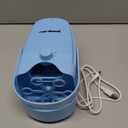 Bubble Machine Automatic Bubble Blower: Durable Bubble Maker 18000+ Big Bubbles Per Minute for Indoor Outdoor Wedding Birthday Party - Portable Bubble Machine for Kids Toddlers (Blue)