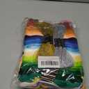 156 Embroidery Floss | Rainbow Thread for Embroidery, Cross Stitch Thread, Crafting Arts Embroidery Strings Bulk, Metallic Embroidery Floss