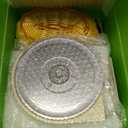 Adjustable Bread Slicer Homemade Sourdough Bread Cutter with Scale Line, Bottom Suction Cup, with Clip and Plate (White)