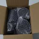 Plastic Bathroom Accessories Set 4Pcs, Black Bathroom Accessory Set Includes Liquid Soap Dispenser with Rust-Proof Plastic Pump, 2Pcs Bathroom Cup, Soap Dish for Modern Home Apartment