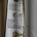 4 Light Bathroom Vanity Light Modern Brushed Gold Bathroom Light Fixtures Over Mirror with Hammered Glass Lampshade for Kitchen Hallway