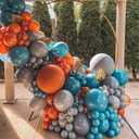 Burnt Orange Balloons 73pcs 5/10/12/18 inch Assorted Sizes Baby Shower Party Balloons Happy Birthday Decoration Tropical Hawaii Party Balloons