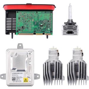 Xenon Ballast Bulb LED Module Diode Kit, Compatible with B-M-W 5 Series 528i 535i 550i M5 2014 2015 2016, Replaces Part 63117355073 63117318327 63117343876 Adaptive Models Only