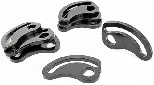 Rough Country Cam Plates for 1999-2015 Chevy/GMC 1500 & SUV - 1002 Black