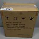 Amazon Basics Paper Shredder for Home and Office, 8-Sheet Strip Cut, CD/ Credit Card Shredder, 3.4 Gallon Wastebasket , Black