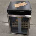 Friduo Wine Fridge 24 inch. Wine and Beverage Refrigerator, 30 Bottles & 82 Cans Built-in or Freestanding Wine Cooler 