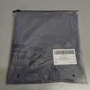 Women's Off Shoulder Tops Letter Graphic Tees Half Sleeve Baggy Summer T-Shirts (Blue, L)