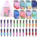 24Set Pink Stationery Gift Set with 4-in-1 Pens, Notebooks & Bags