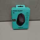 Logitech M330 Silent Wireless Mouse, 2.4GHz with USB Receiver, Optical Tracking, Quiet & Lightweight, Long Battery Life, for PC, Mac, Laptop, Chromebook - Black