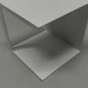 Outdoor Wall Lights & Indoor Wall Sconce White Square Wall Sconces Lights,3000K/4000K/6500K,15W Outdoor Sconce,Waterproof,Rust-Resistant,ETL Listed,1300LM,Adjustable Beam(4.33 Inch,1 Pack)