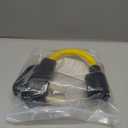 Tellegloww NEMA 14-30P to L14-30R 4 Prong 30 Amp Dryer Adapter Cord, 4 Prong Dryer Outlet to Generator Locking Plug Adapter Generator EV Charger Cord, STW 10 AWG/4C, ETL Listed