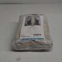 Bujasso Beige 80% Blackout Curtains with Sheer Overlay Mix and Match Double Layer Thermal Insulated Window Panels 63 inch for Living Room Bedroom Beige Drapes with Tiebacks Grommet Top 37" Wx63 Lx2