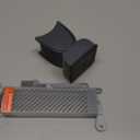 Fresh Meat Slicer, Thickness Adjustable Stainless Steel Kitchen Cleaver Knife Set With Block, Manual Fresh Meat Cutter Jerky Slicer For Beef Pork, Cooking BBQ Hot Pot (Gray)