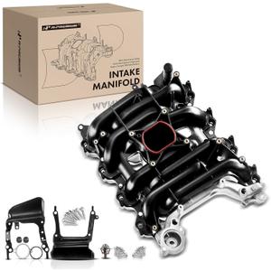 A-Premium Upper Intake Manifold with Gaskets Compatible with Ford Crown Victoria 96-00, Mustang 96-98, Thunderbird 96-97 & Lincoln Town Car 96-00 & Mercury Grand Marquis 96-00, Cougar 96-97, 4.6L V8