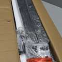 ITIMIDI 4 Inch Full Bed Frame, Platform Bed Frames with Metal Gaskets, No Box Spring Needed, Heavy Duty Steel Slat Support, Anti-Slip Mattress Stopper, Round Corner Leg, Easy Assembly, Black