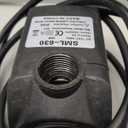 GROWNEER 550GPH Submersible Pump 30W Fountain Water Pump, 2000L/H, with 7.2ft High Lift, 3 Nozzles for Aquarium, Fish Tank, Pond, Hydroponics, Statuary, Pool